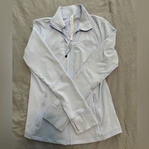 Size 12 Lululemon Pastel Blue define jacket NWOT